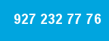 927 232 77 76 927 232 77 76
